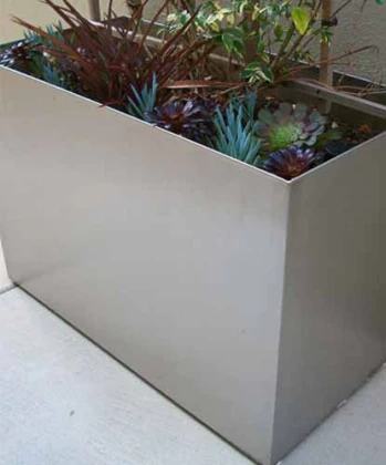 Stainless-Steel-Rectangle-Planter